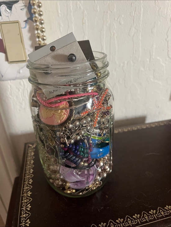 Jewelry - Mystery Jewelry Jar Jewelry Lot Bundle